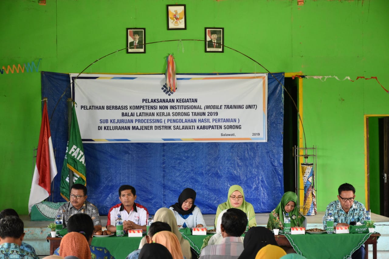 Fatayat NU Bersama BLK, Memberikan Pelatihan Berbasis Non Institusional (Mobile Training Unit)