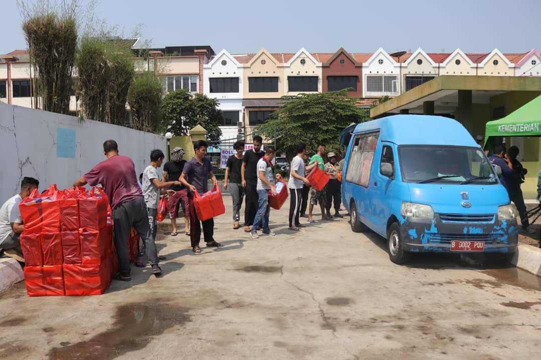 Pemprov DKI Masih Perhatikan Kesehatan Para Pencari Suaka Yang Tinggal di Tempat Penampungan di Gedung Eks Kodim