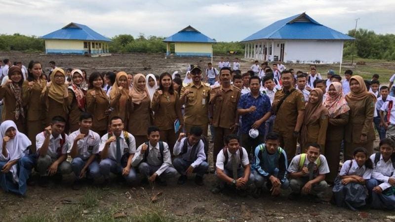Wakil Bupati Batubara Kunjungi SMKN 1 Medang Deras