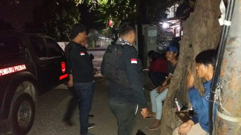 Tim Pemburu Preman Polres Metro Jakarta Barat Menyisir Lokasi Rawan Pemalakan