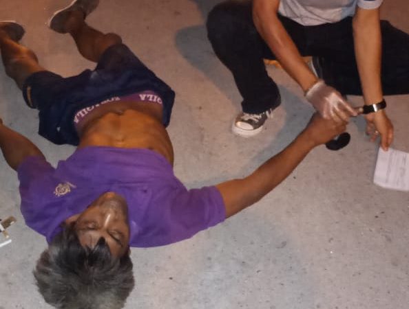 Diduga  Mengidap Penyakit, Pria Tampa Identitas Tewas di Jalan Veteran