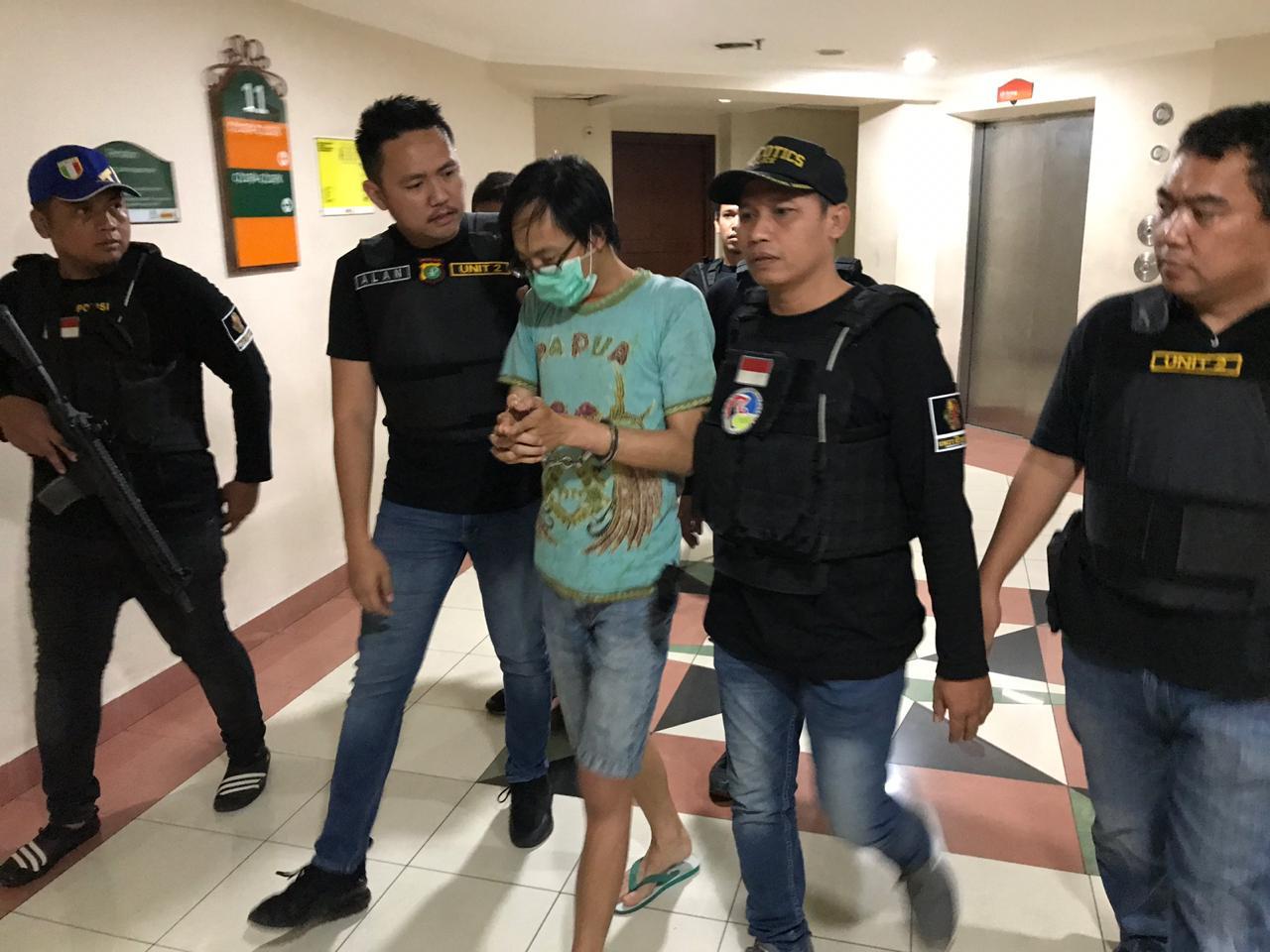 Satres Narkoba Metro Jakarta Barat Tangkap Seorang Tersangka Pengedar Narkoba