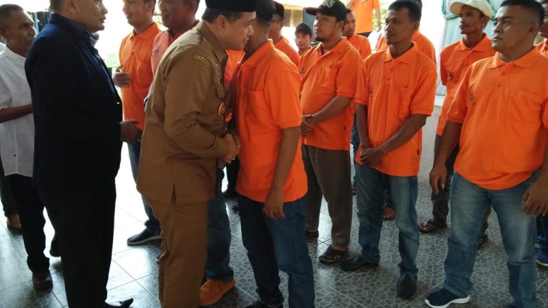 Zahir Lantik Kepengurusan SPTI Batu Bara
