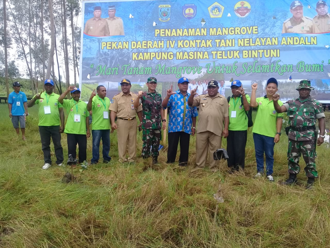 Peda IV KTNA  Bintuni, Petani Nelayan diajak Lestarikan Alam