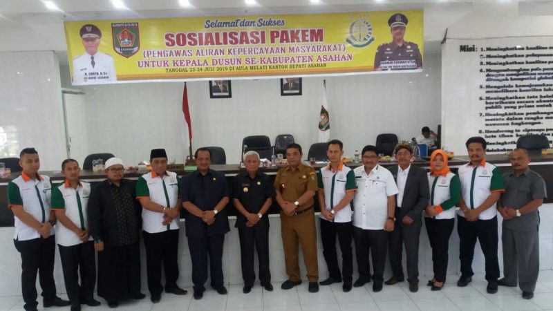 Plt Bupati Asahan Buka Kegiatan Sosialisasi Aliran Kepercayaan