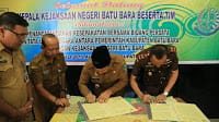 Dalam Rangka Persiapan Masalah Hukum, Pemkab Batubara MoU dengan Kejaksaan Batubara