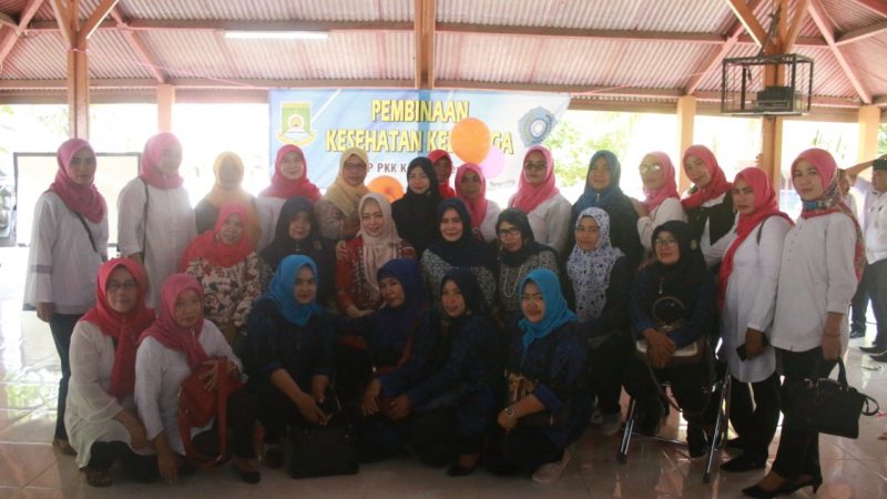 Ibu-Ibu PKK se-Kecamatan Batuceper, Adakan Pembinaan Kesehatan Keluarga yang di Selenggarakan Oleh Suku Dinas Kesehatan