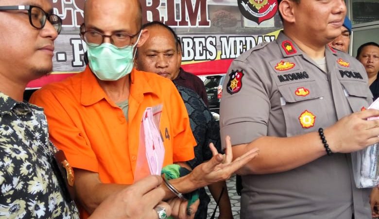 Terbukti Memiliki Ganja, Warga Negara Jerman Di Ringkus Pegasus Polsek Medan Baru