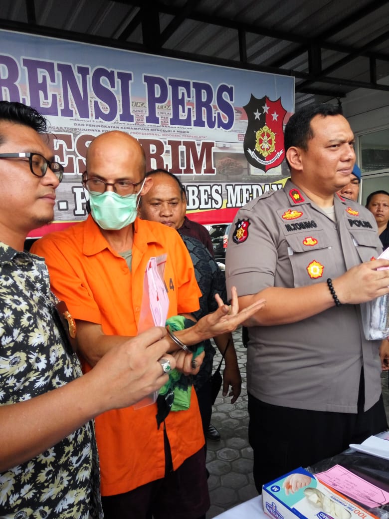 Terbukti Memiliki Ganja, Warga Negara Jerman Di Ringkus Pegasus Polsek Medan Baru