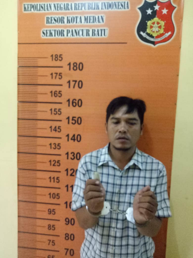 Kantongi gelek di Bungalow Ateng, Warga Pondok Mention Namorambe Nginap di Polsek Pancur Batu