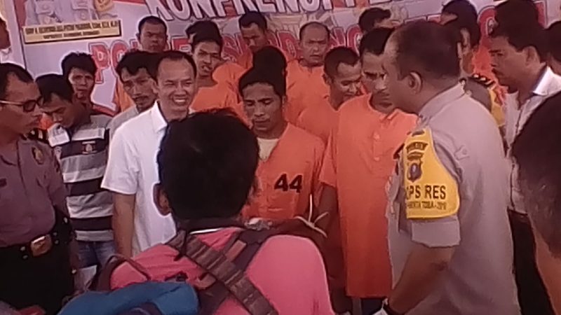 Dalam 1 Bulan Polres Sergai Tangkap 20 Orang Pengedar Dan Pemakai Narkoba
