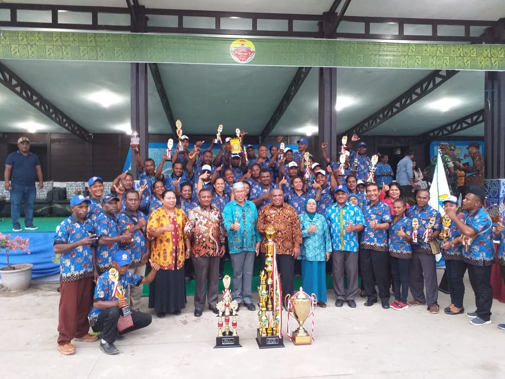 Kabupaten Manokwari Juara Umum di Perhelatan Pekan Daerah ke – IV KTNA 2019