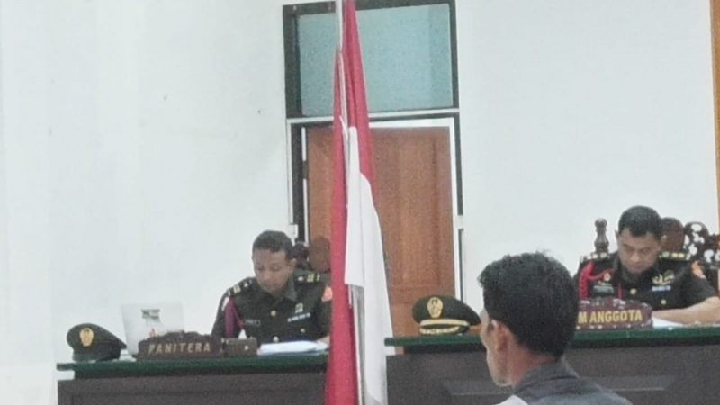Pratu Resbin Sihotang Penganiaya Wartawan Kembali di Sidangkan