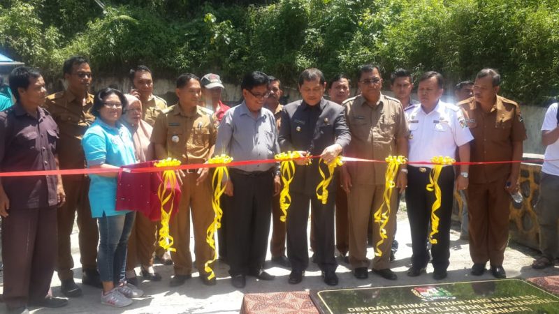 Bupati Karo Resmikan Jembatan Napak Tilas Pahlawan Nasional Kiras Bangun (Gara Mata)