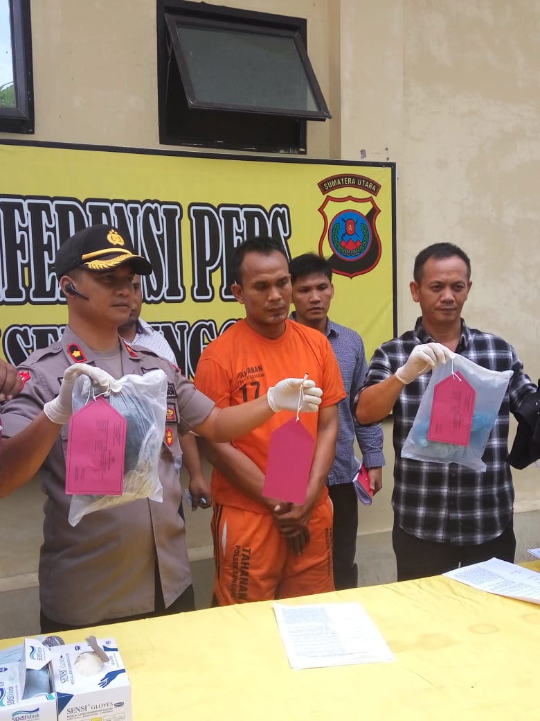 Ini  Pengakuan dan alasan Dimas Satria Agung Habisi Nyawa Br Siagian