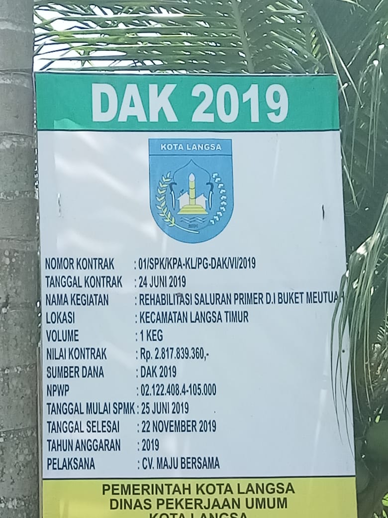 Akibat Proyek Rehabilitasi Primer Menghancurkan Jalan Dan Drainase