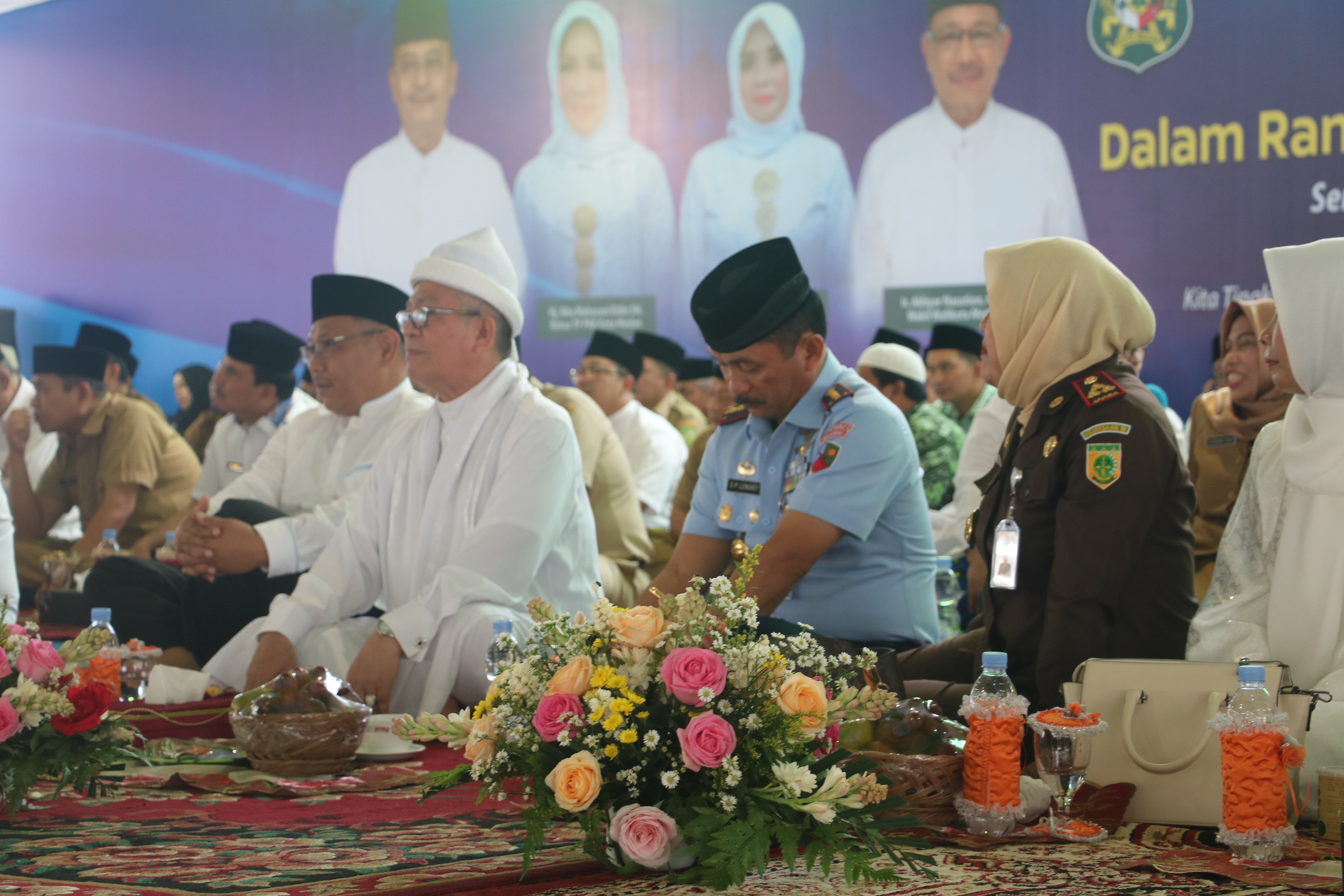 Danlanud Soewondo Hadiri Dzikir dan Doa Bersama  Dalam Rangka HUT KE-429 Kota Medan