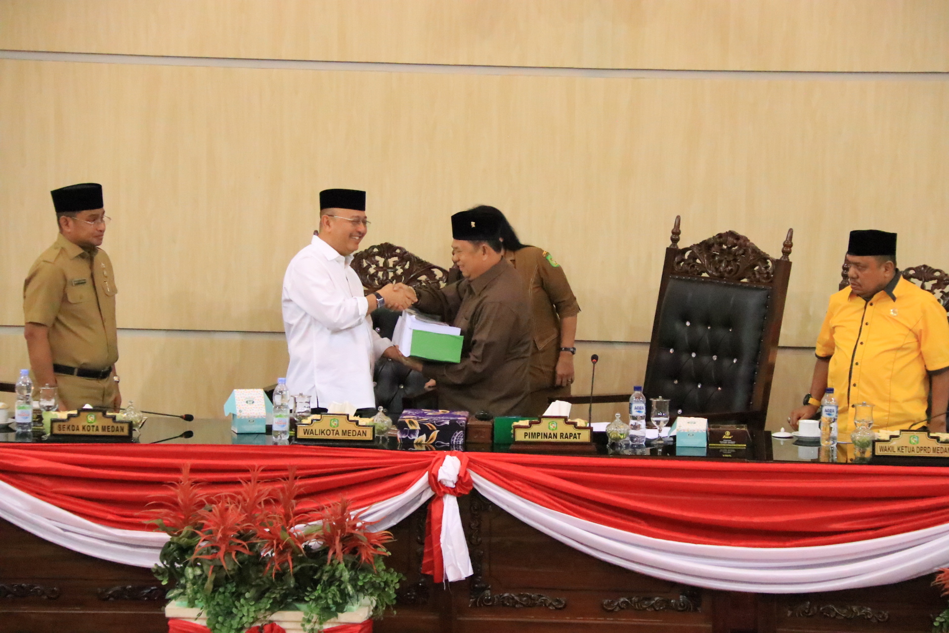 Wali Kota Sampaikan Nota Pengantar Pertanggungjawaban Pelaksanaan APBD 2018