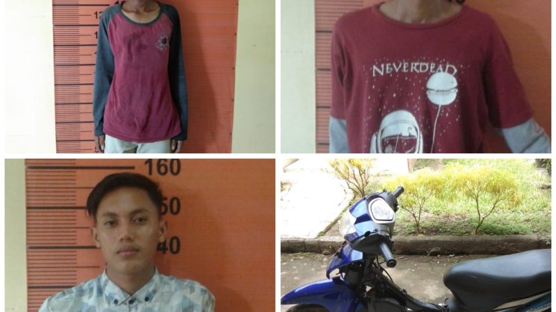 3 Warga Glugur Rimbun Nginap di Sel Tahanan Polsek Pancur Batu Karena Curi Supra X