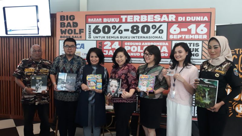 Bazar Buku “Big Bad Wolf” Indonesia Kembali Hadir di Kota Medan