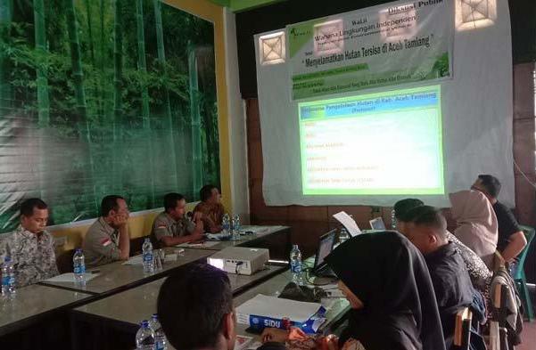 WaLii Gelar Diskusi Publik Menyelamatkan Hutan di Aceh Tamiang
