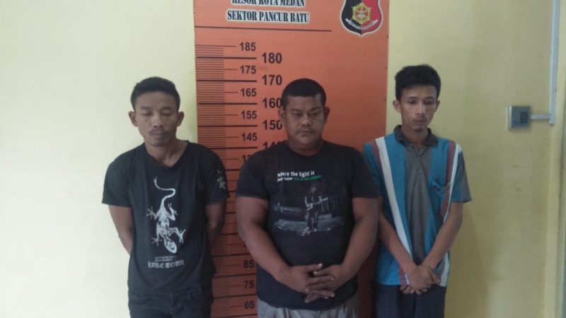 Curi Kabel Milik PLN, 3 Pria Pengangguran Gol
