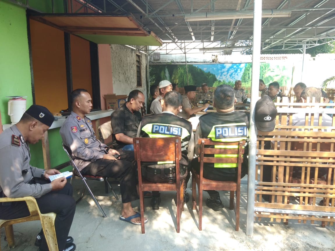 Pengajian Rutin Kamis Pagi Sekaligus  “Peresmian Launcing Kantin Ibu Nur Pojok Polsek Senen