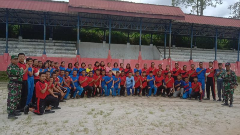 Di Bawah Asuhan SERDA Dulman Nainggolan dan SERDA Rapidin Sigiro Tim Paskibra  Siap Meriahkan HUT RI ke-74 di Siborongborong