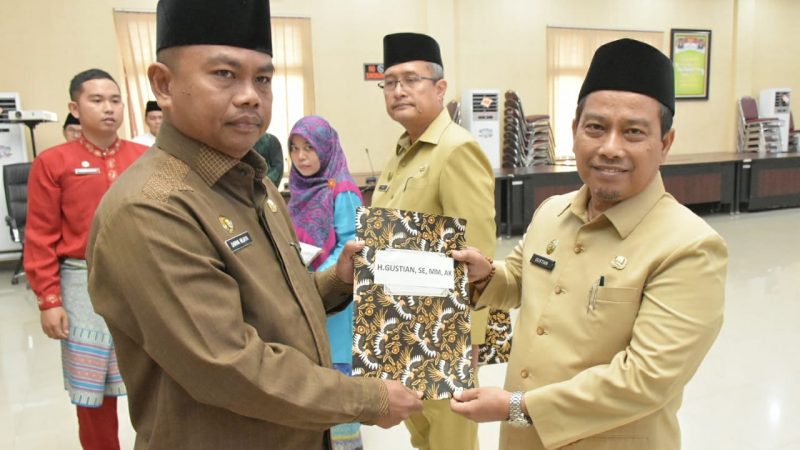 Pemkab Sergai Lantik 2 Pejabat JPT Pratama, Wabup : Pejabat Harus Memiliki Kemampuan General