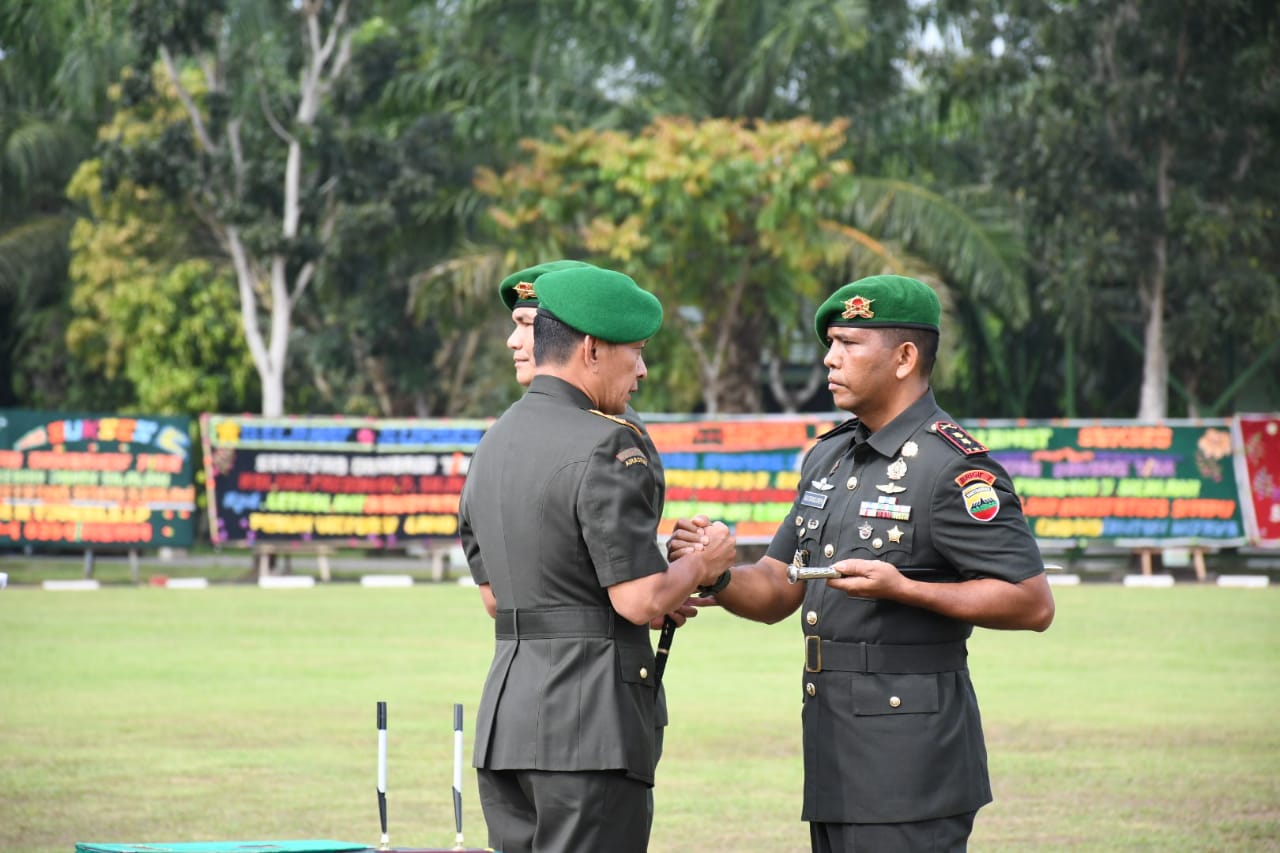 Letkol Inf Agustatius Sitepu menjabat Danbrigif 7/Rimba Raya