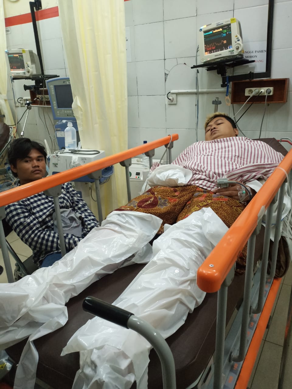 Dua Orang Korban Kebakaran di Jalan Kalianyar II Tambora Dilarikan ke RS Tarakan