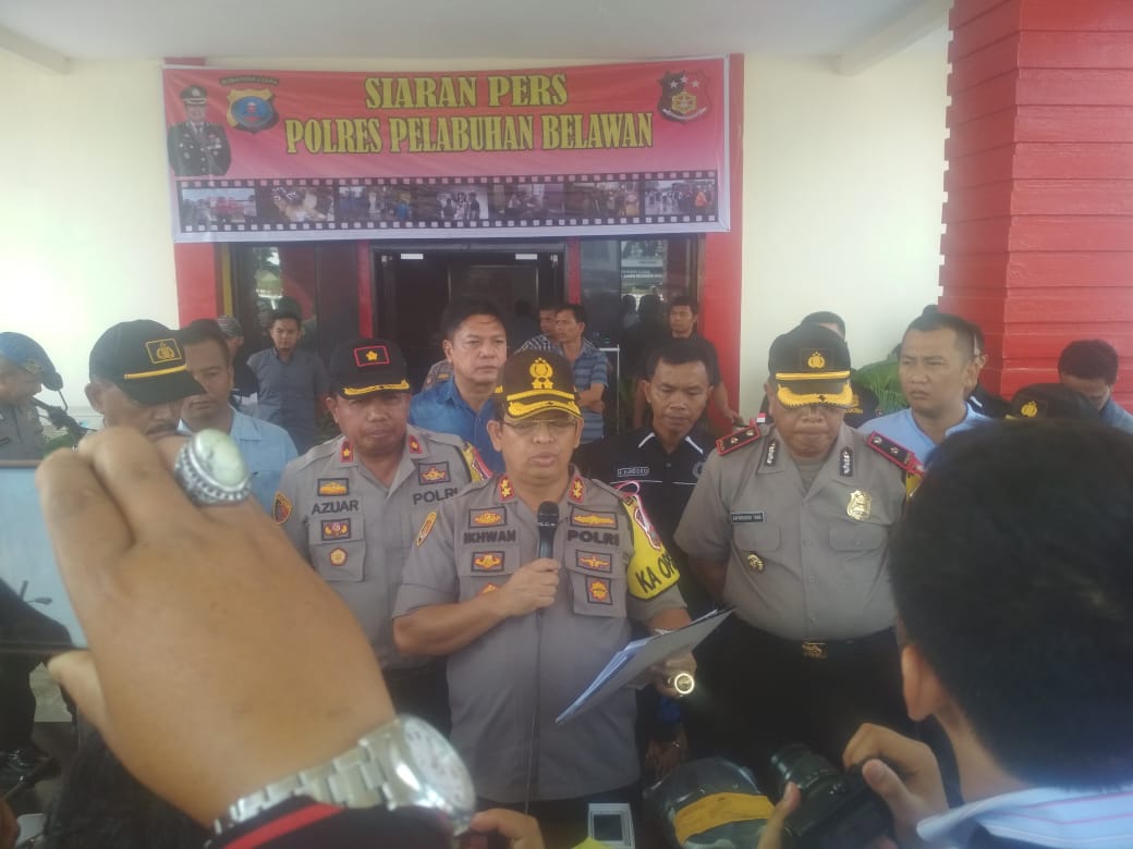 Polres Pelabuhan Belawan Berhasil Tangkap 21 Pelaku  Tindak Kejahatan