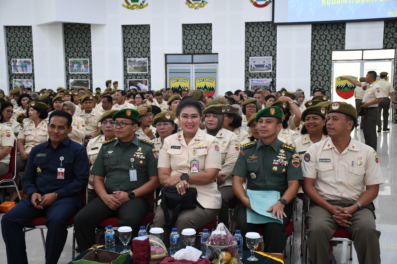 PNS TNI Kodam I/BB Terima Sosialisasi Permenhan Nomor 18 Tahun 2018