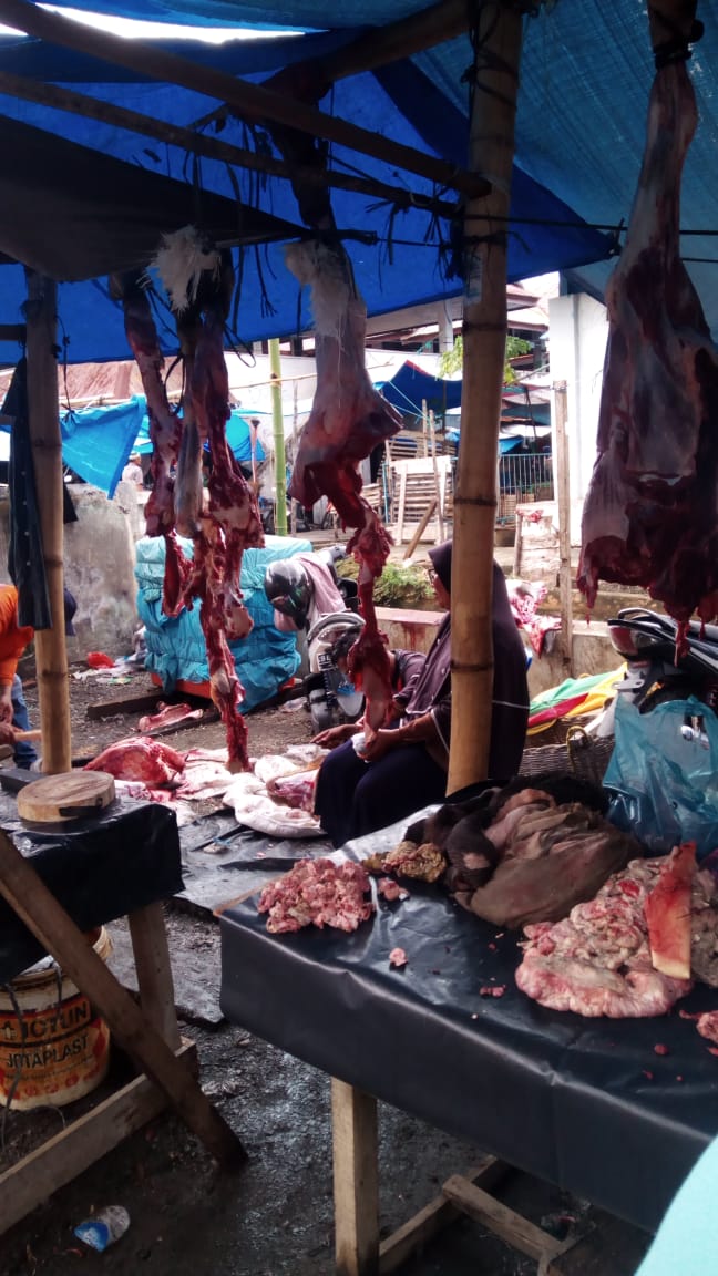 Di Meulaboh, Harga Daging Rp 170,000/kg