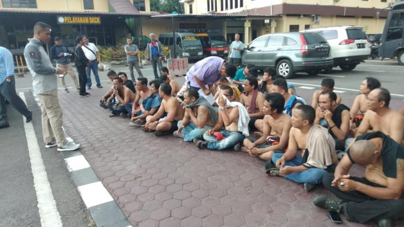 PP PAC Medan Timur Bentrok Dengan masa IPK PAC Kecamatan Medan Perjuangan, 15 Orang Di amankan Polrestabes Medan
