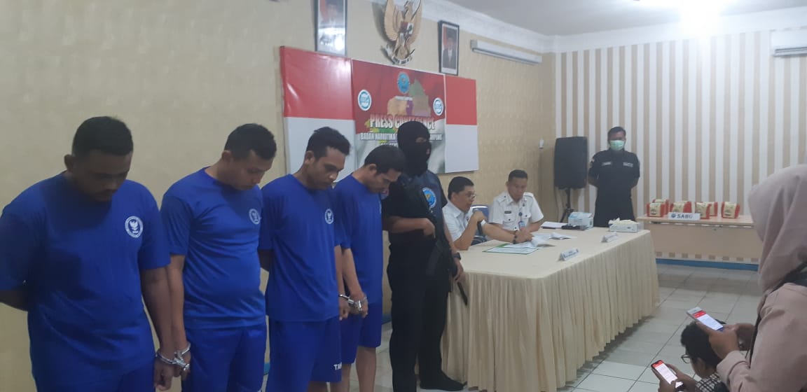 BNNP Lampung Gagalkan Peredaran Narkoba Jaringan Aceh-Lampung