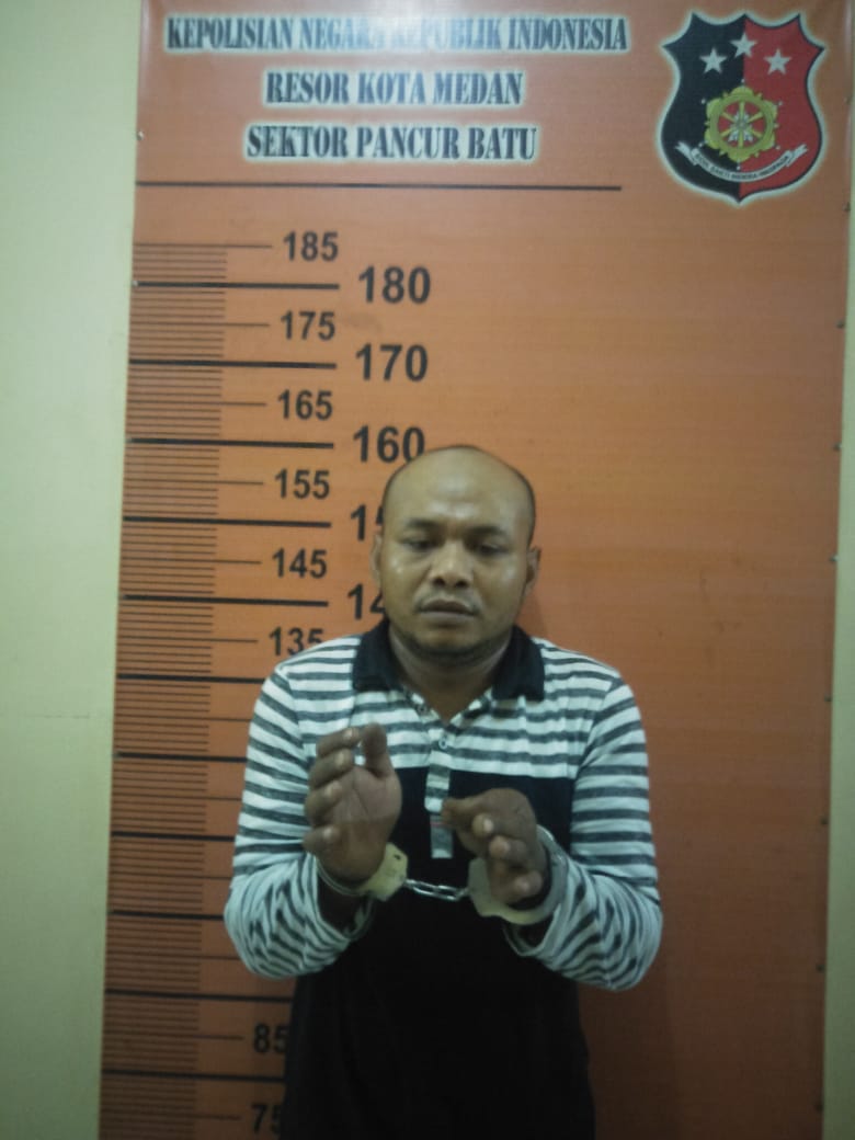 Dikibusi Warga, Rudy Mardayanto di Tangkap Pegasus Polsek Pancur Batu