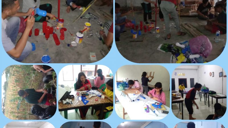 Menyambut Peringatan Hari Kemerdekaan RI, GMKI Pematangsiantar-Simalungun Gelar kegiatan Menghias Student Center
