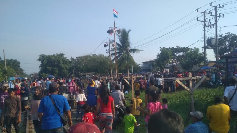 Memeriahkan HUT RI Ke 74  Karang Taruna Belawan Buat Perlombaan