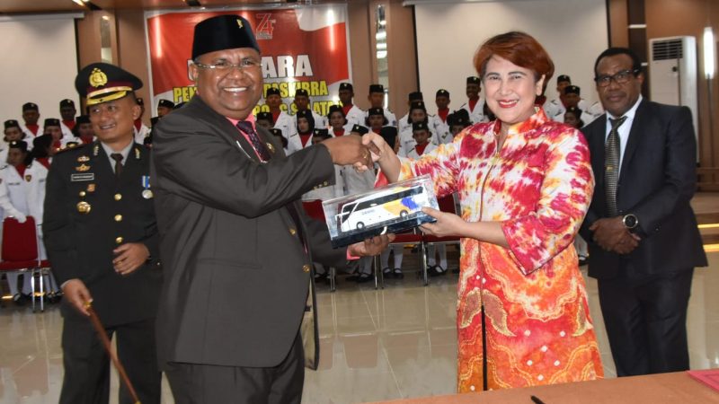 DIRUT DAMRI Terimah Tanah Hibah Dari Bupati Sorsel