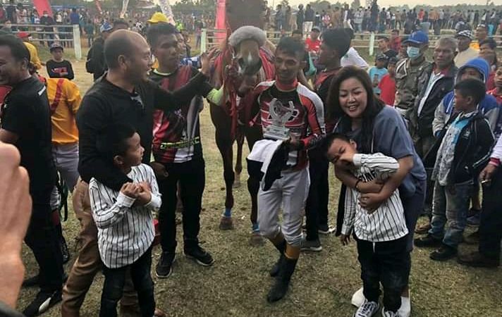 Lomba Pacu Kuda Di Siborongborong Meriah