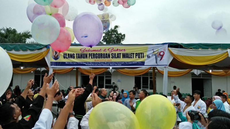 Perguruan Silat Walet Puti Asahan Gelar HUT Ke-49