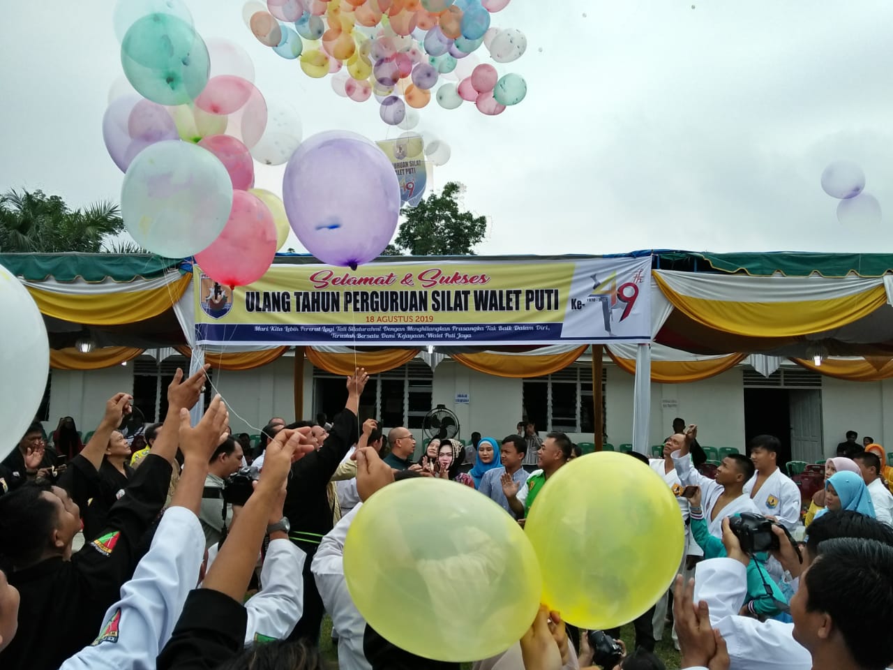 Perguruan Silat Walet Puti Asahan Gelar HUT Ke-49