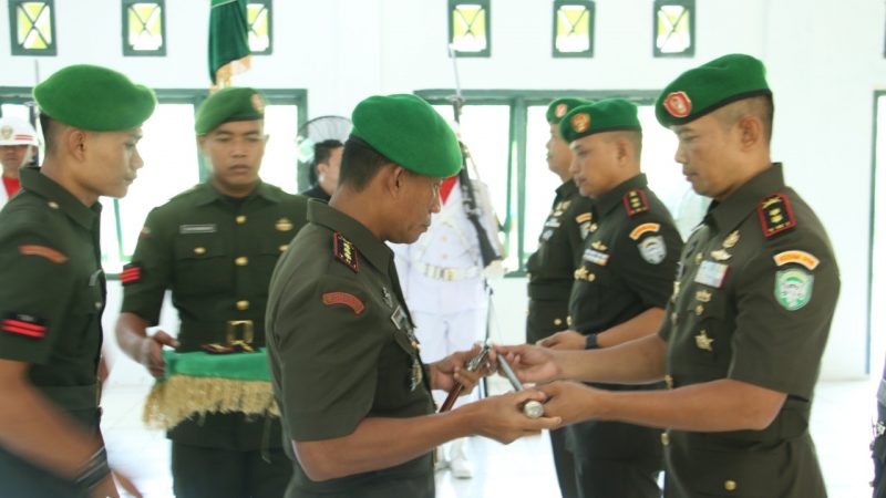 Letkol Inf Guruh Tjahyono, S.I.P, M.I. Pol Resmi Menjabat Komandan Kodim (Dandim) 0116/Nagan Raya