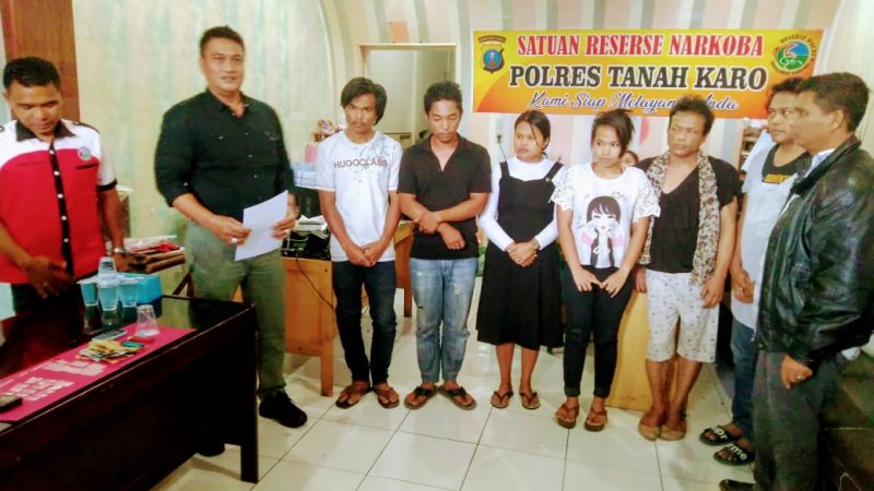 Tak Kapok, Resedivis Narkoba Kembali ‘Digulung’ Polisi di Karo