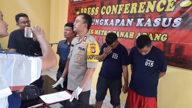 SatReskrim Polsek Metro Tanah Abang Jakarta Pusat berhasil Amankan Pelaku Kejahatan Yang Mengaku Anggota Polisi Kepada Korbannya