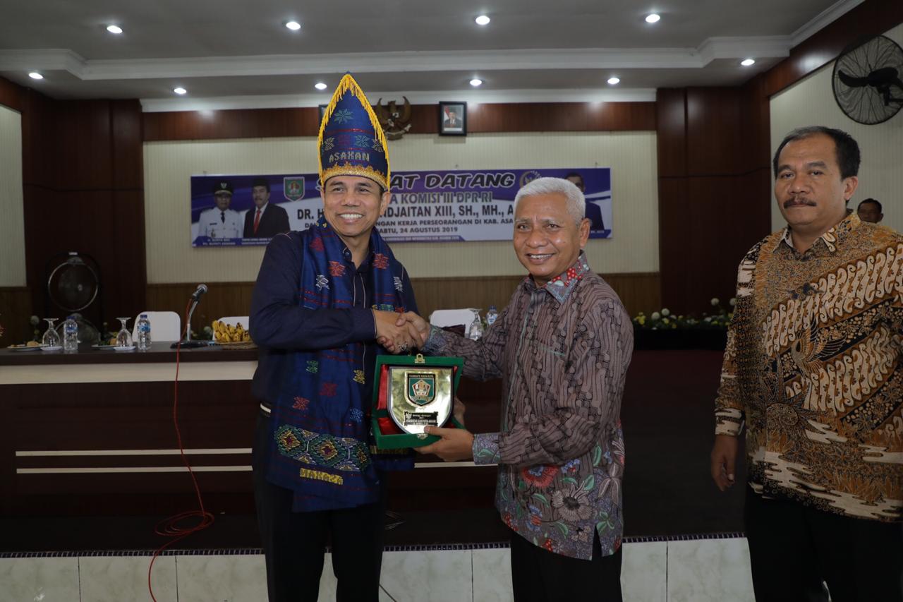 Komisi III DPR RI Kunjungi Asahan