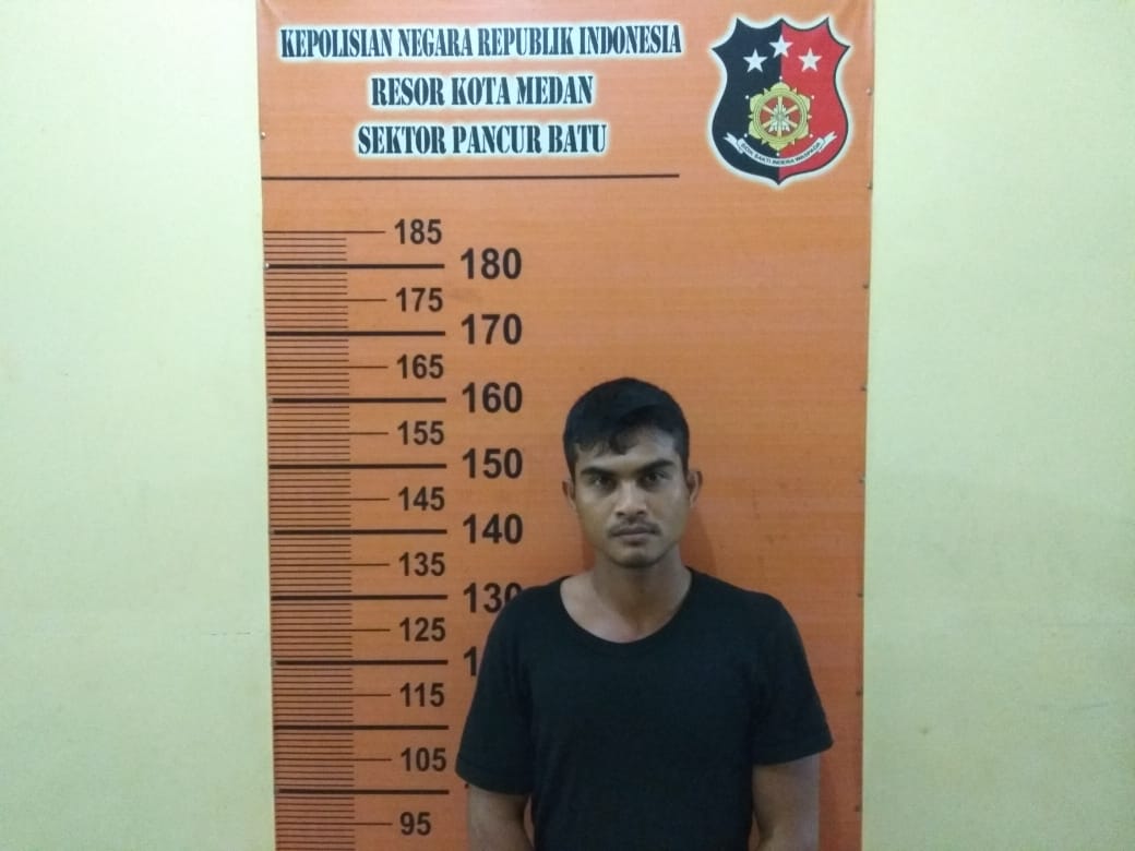 Bandar Sabu Gang Sosial Tj Anom di Ringkus Pegasus Polsek Pancur Batu