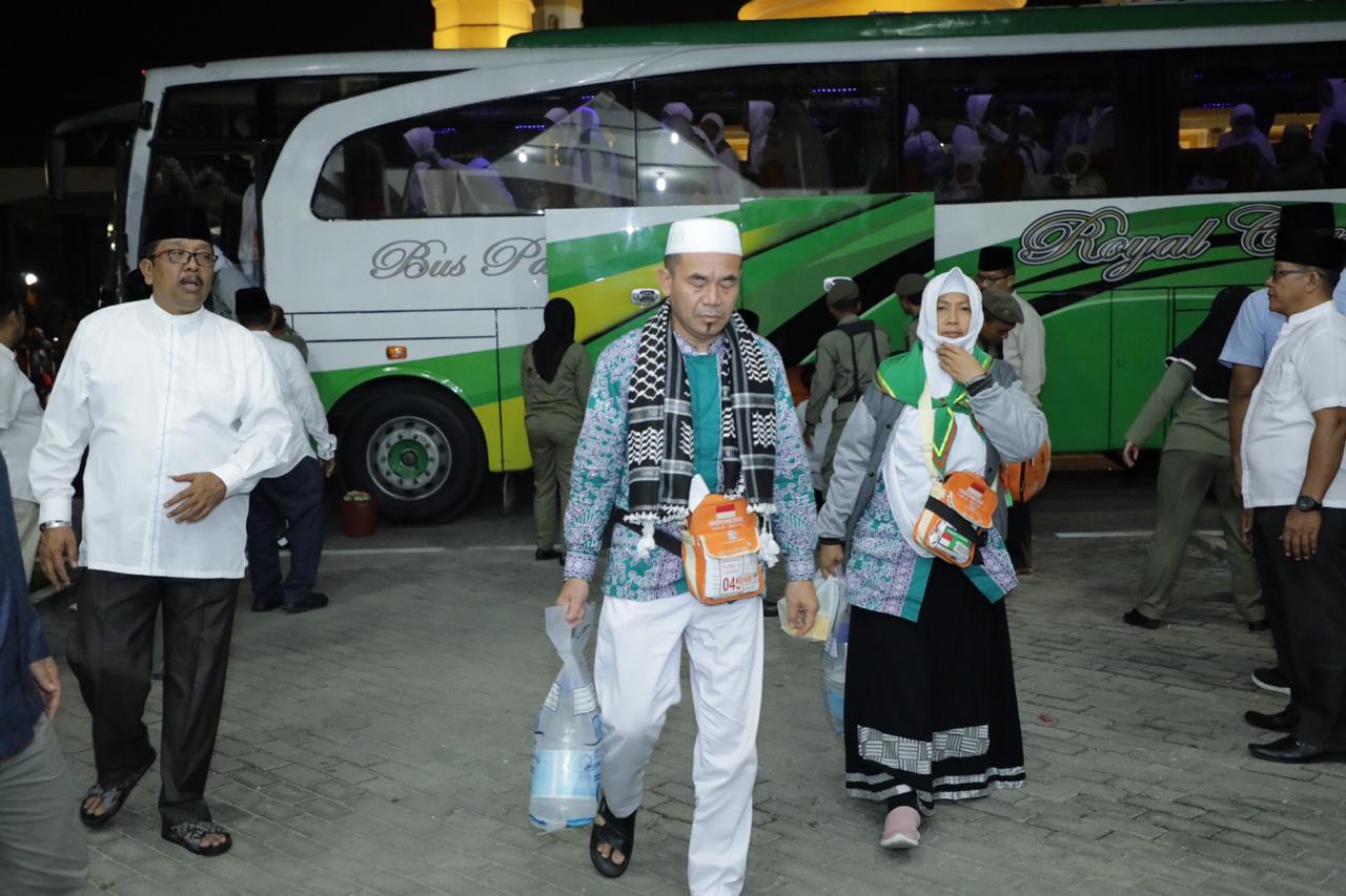 Plt. Bupati Asahan Sambut Kepulangan Jamaah Haji