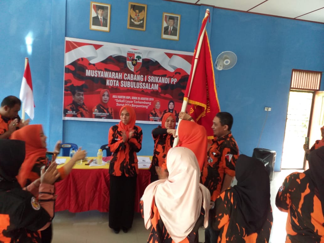 FITRI HANDAYANI PIMPIN DPC SRIKANDI PP KOTA SUBULUSSALAM